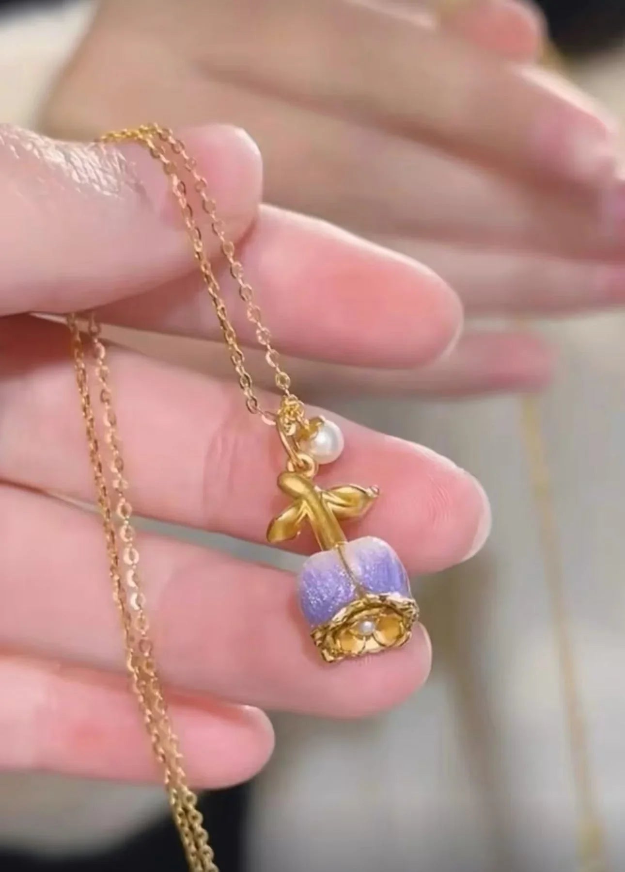 Blooming Rose Necklace
