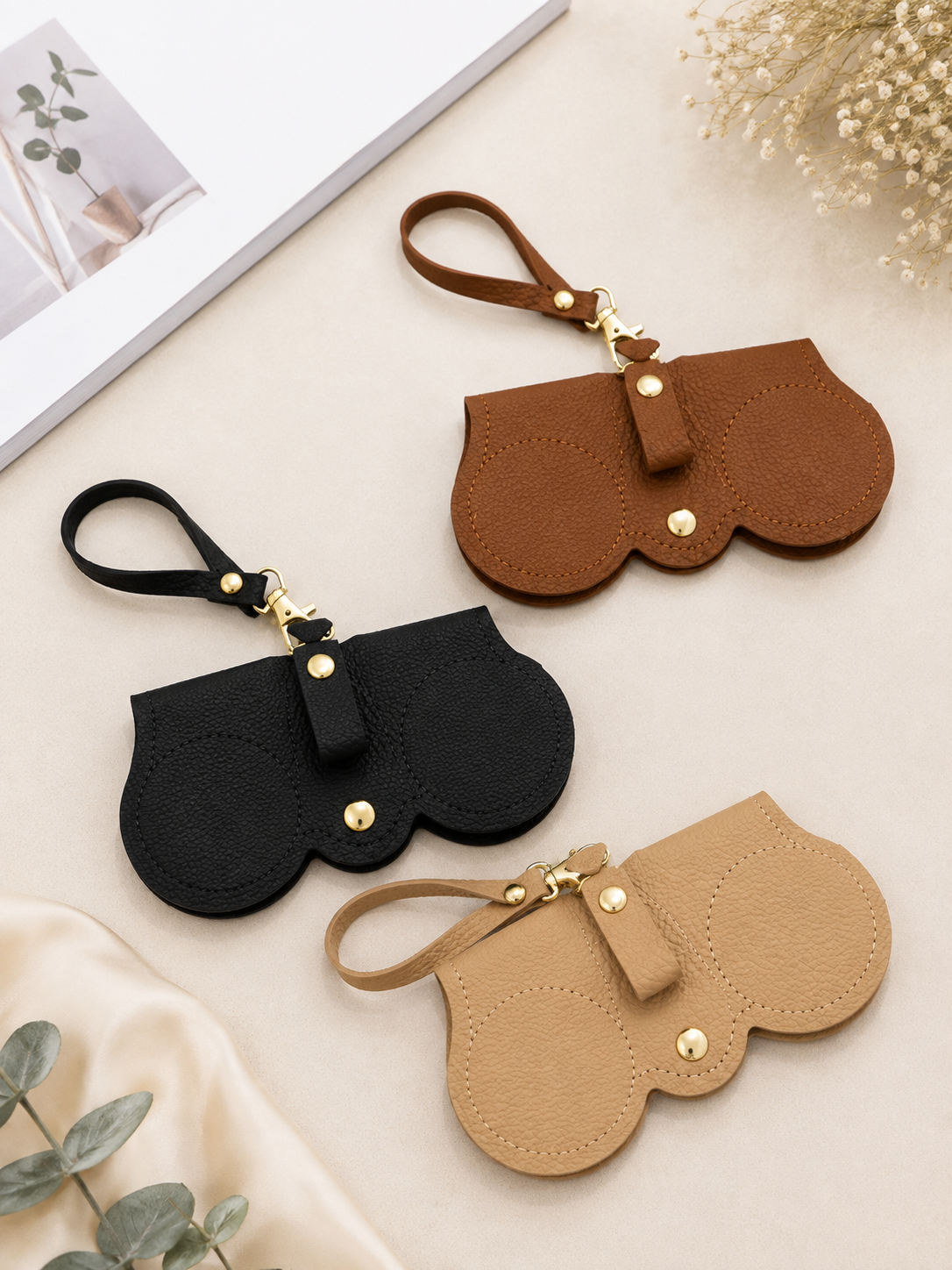 Sunglasses Cover - Bag Soft PU Leather