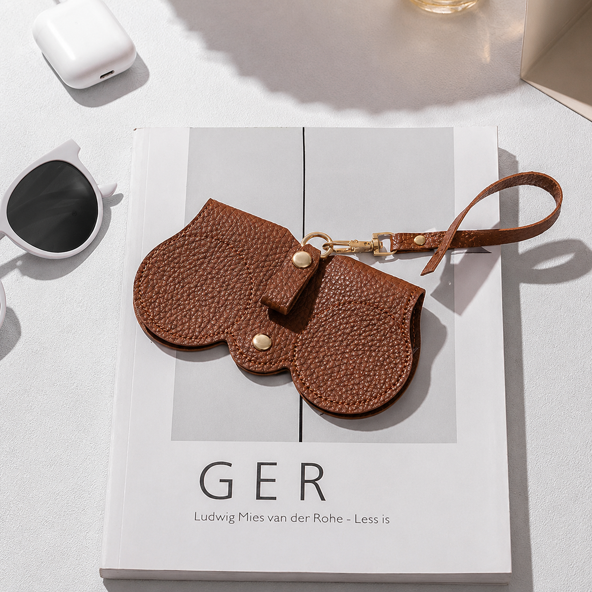 Sunglasses Cover - Bag Soft PU Leather