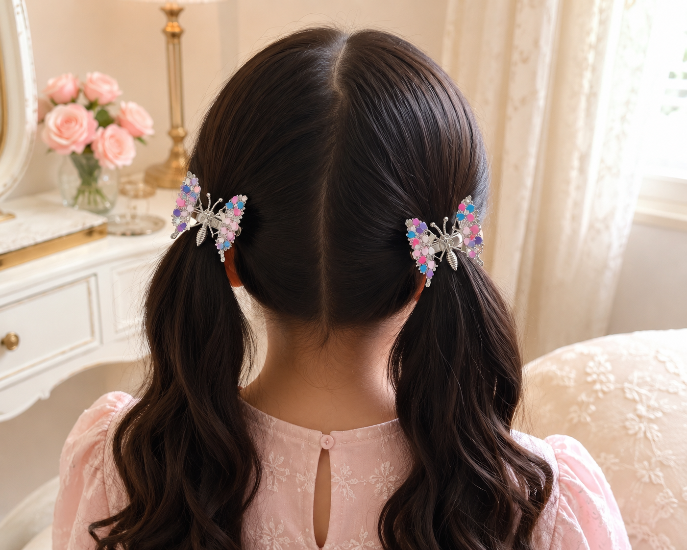 Butterfly Wing Hair Clips (Metal high quality)