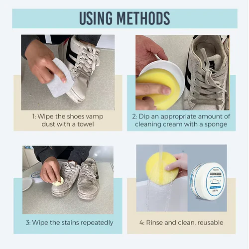 Our Most Viral White Shoe Cleaning Cream